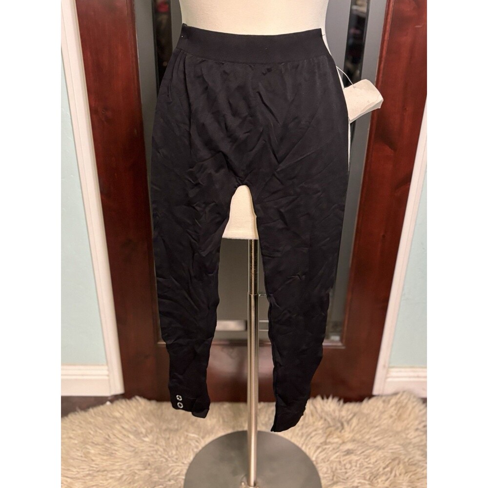 New Canyon River Blues Black Leggings Girls Large 14/16 Jeweled Ankle Grommets